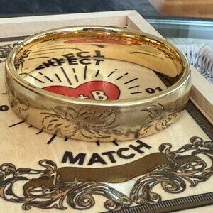Vintage Craftmere Gold Filled Bangle Bracelet (12K/7”)